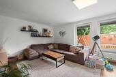 Wohnzimmer EG - 5 Zimmer Doppelhaushälfte in Hamburg