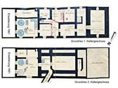 Grundrisse Kellergeschosse Brauerei - 