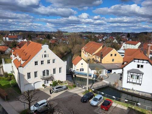 Ausblick nach Norden von der Dachterrasse - 