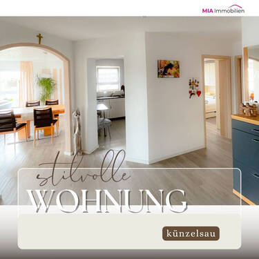 Bild 1 - TRAUMWOHNUNG GESUCHT? Stilvolle 4-Zimmer-Wohnung in Künzelsau