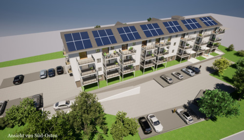 Ansicht von Süd-Osten.png - Mehrfamilienhaus, Wohnhaus zum Kaufen in Schotten