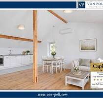 Dachgeschoss-Wohnung mit Sichtgebälk, Aufzug und großem Balkon - Limburgerhof