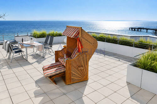 Bild 1 - Logenplatz über der Ostsee - Meeresdomizil mit 82 m² Dachterrasse & Sauna