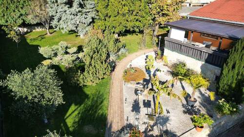 Blick Eingangsbereich - Garten - 