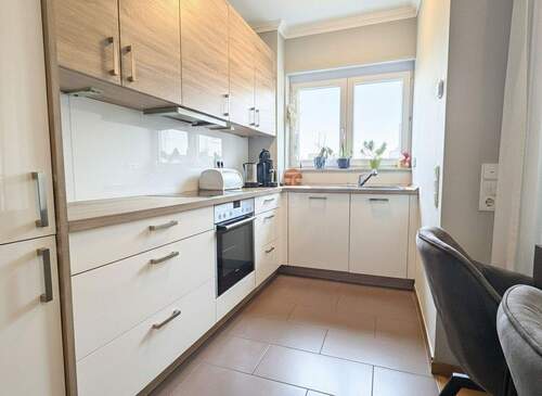 Küche - 2 Zimmer Etagenwohnung zum Kaufen in Frankfurt am Main