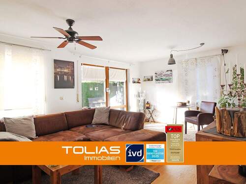 Titelbild - 2-Zimmer-Wohnung mit Garten und 2 Extra-Räumen im UG - ideal für Büro, Fitness & mehr