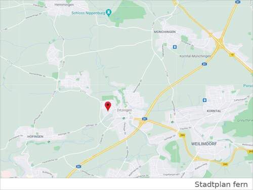 Stadtplan fern - 