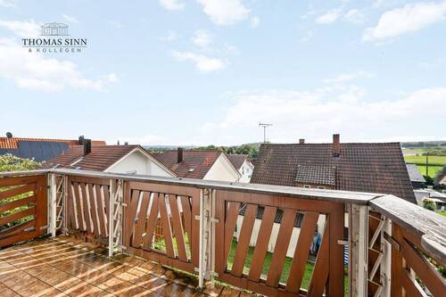 EG: Balkon mit Weitblick - 