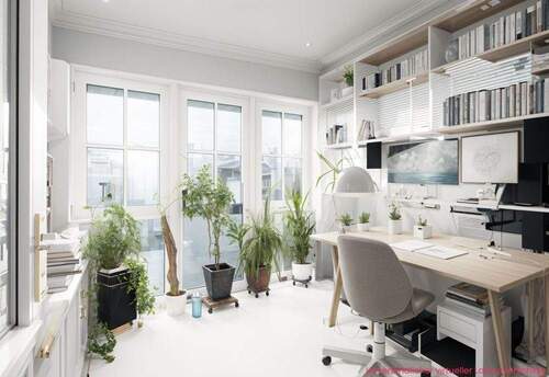 Arbeitsecke Wintergarten KI - 