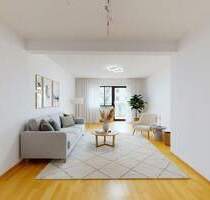 Hochparterre-Wohnung mit Loggia und Tiefgaragenplatz - Frankfurt am Main Dornbusch