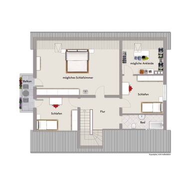 Dachgeschoss - 