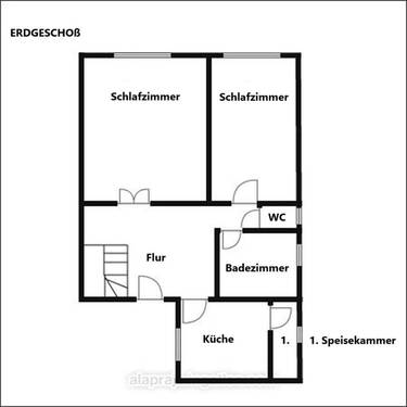 Grundriß Erdgeschoß - 