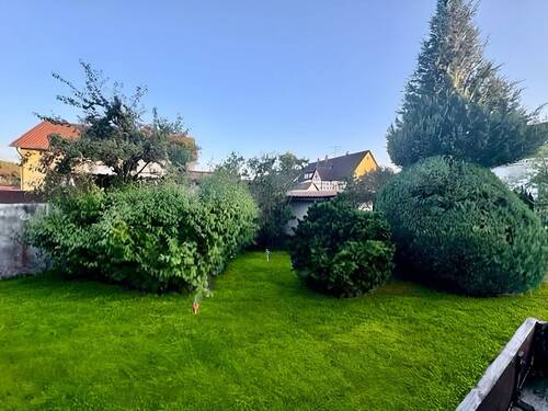 Gartenansicht - 3 Zimmer Etagenwohnung in Schwarzenbruck