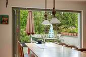 Blick auf die Terrasse - 