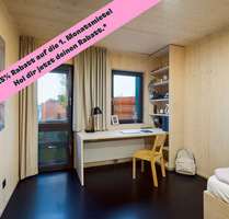 DIE ZIMMEREI | Rabattaktion! Möblierte All-In 1-Zimmer-Wohnung - 3 min zur S-Bahn | Basic Bude - Hamburg Wilhelmsburg