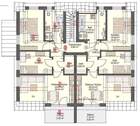 Grundriss Whg.3, DGre rot markiert - 