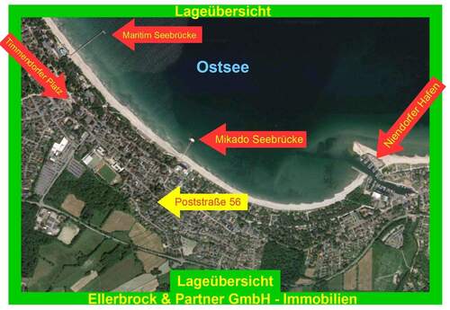 Lageübersicht - 2 Zimmer Etagenwohnung in Timmendorfer Strand