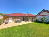 Gartenansicht - Hochwertiger Bungalow in Zentralort - Erdwärme - BNSU 25 Min.