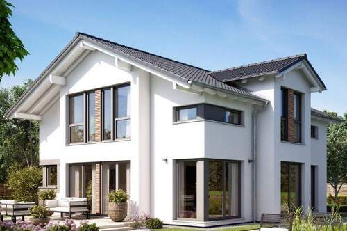 Musterhaus.jpg - Hochwertiges EFH mit 123 m² Wohnfläche inkl. 544 m² Grundstück in Gelting (Top Lage)