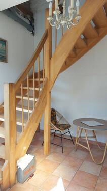 Treppenaufgang is Sclafzimmer - 