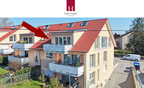 Gebäudeansicht - Neuwertig und ganz oben wohnen mit Dachstudio