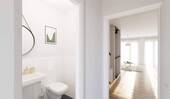 Heller und freundlicher Eingangsbereich mit Blick - Reihenmittelhaus mit 142,80 m² in Heiligenhaus zum Kaufen
