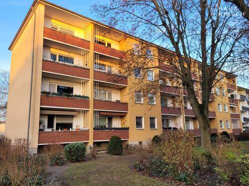 Gartenansicht - 2-Zimmer-Wohnung mit Balkon in Top-Lage von Berlin-Spandau