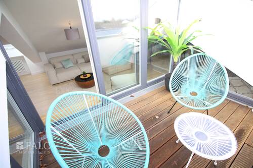 Terrasse - Etagenwohnung mit 100,00 m&sup2; in Berlin zum Kaufen