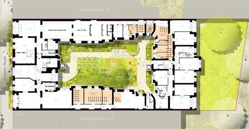 Hofgestaltung und Grünflächen - 