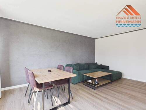 Wohnzimmer - 2 - 2 Zimmer Etagenwohnung zur Miete in Cuxhaven