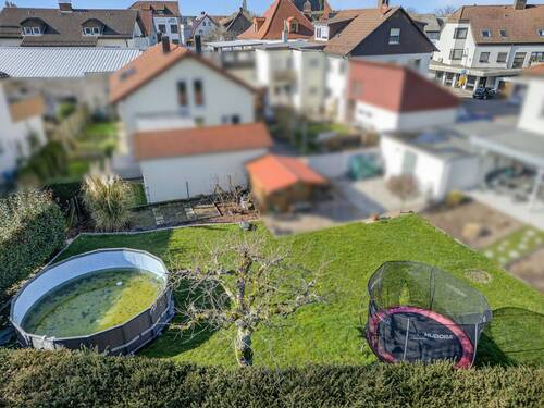 Vogelperspektive - Grundstück in Rheinstetten / Mörsch