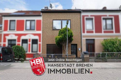 Hauptbild - Gröpelingen Gepflegtes Zweifamilienhaus mit Garage