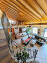 Galerie mit Blick in Küche und Eingangsbereich - 4 Zimmer Einfamilienhaus in Wiltingen
