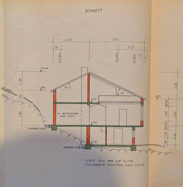 Plan Schnitt - 