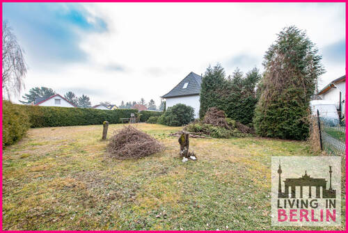 Garten - Einfamilienhaus mit 68,70 m&sup2; in Berlin-Bohnsdorf zum Kaufen