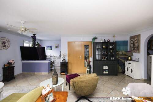 Wohn-Essbereich mit Arbeitsniesche - 