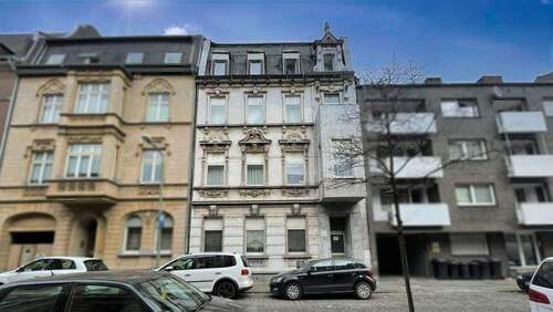 Ansicht - Investieren im Hafenstadtteil: 7-Parteienhaus in Duisburg-Ruhrort mit Entwicklungsperspektive