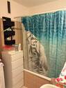 Blick ins Badezimmer - 