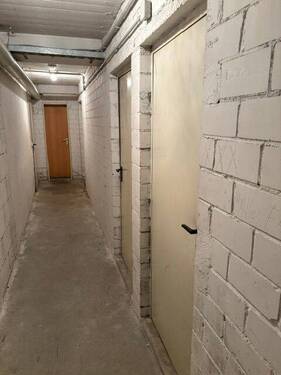 Kelleranlage mit gemauerten Trennwänden - 