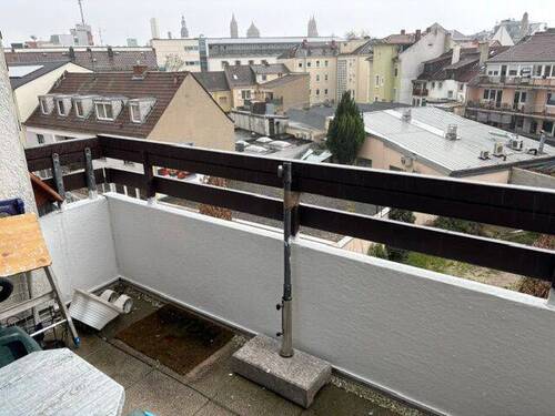 Blick in den Balkon - 