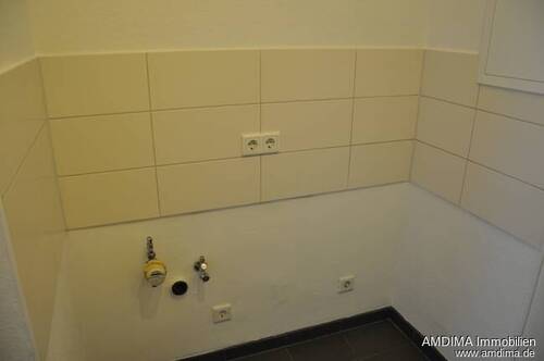 Küche-mit-Fliesenspiegel - Etagenwohnung mit 24,00 m&sup2; in Nürnberg zur Miete
