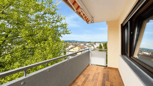 Balkon - Etagenwohnung mit 77,30 m&sup2; in Rielasingen-Worblingen zum Kaufen