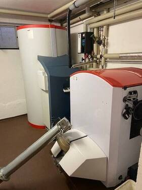 automatische Pellets-Heizzentrale - 