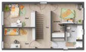 Aura136 - Grundriss Obergeschoss - 