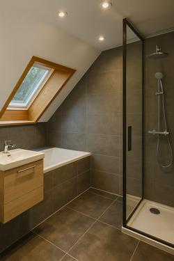 Tageslichtbadezimmer
- 4 Zimmer Einfamilienhaus zum Kaufen in Berlin