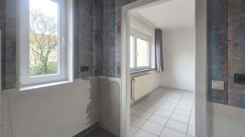 Küche + Wohnraum - Etagenwohnung mit 39,00 m&sup2; in Hilden zum Kaufen