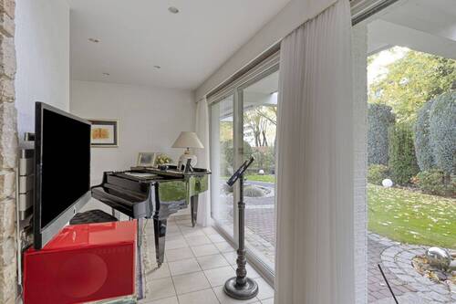 Blick in der Garten - 