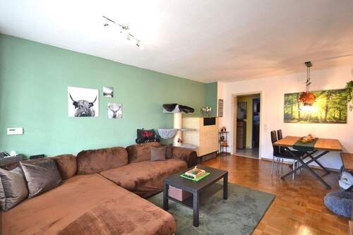 Wohnzimmer - 3 Zimmer Etagenwohnung zum Kaufen in Freiberg