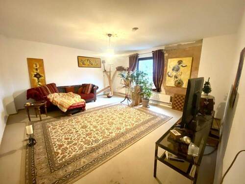 Wohnzimmer vor Renovierung - 