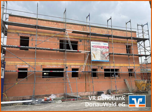 Außenansicht Vorne - Anpruchsvolles Wohnen in bester Lage - Neubau Doppelhaushälfte auf modernstem Niveau!